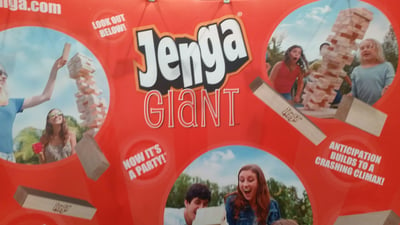 Jenga Giant - NCB Show 2016 Intriguing Products - Bar-i Bar Inventory