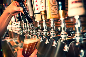 the number of beer lines on your draft beer system will impact your keg yield