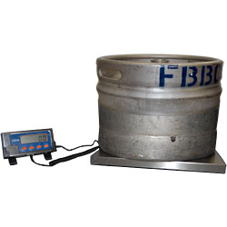 keg scale - how to inventory beer kegs